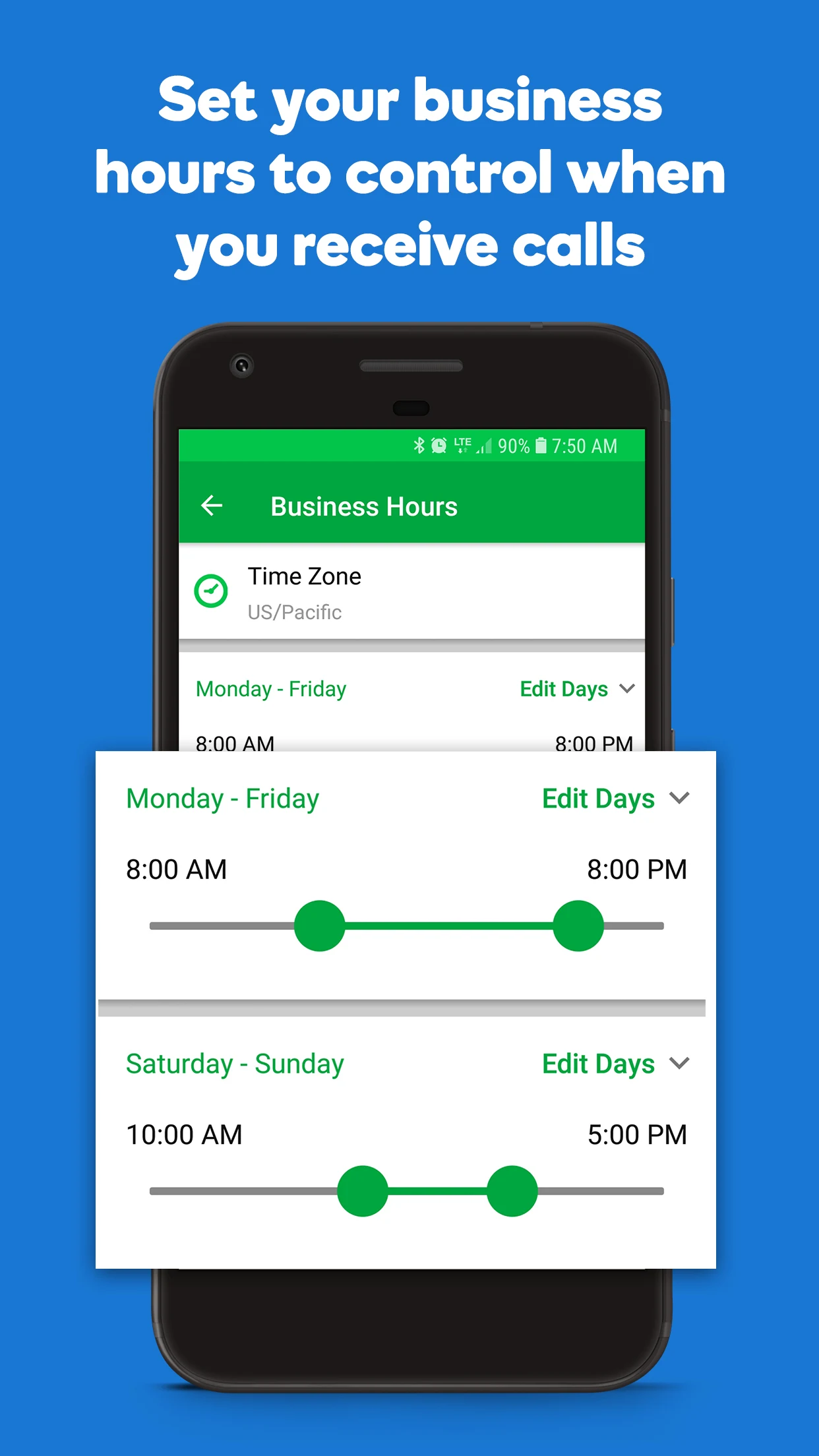 SmartLine Second Phone Number screenshot